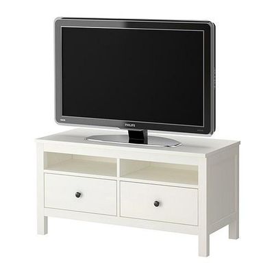 Vooruitzicht Op tijd druiven HEMNES TV Stand - white (00177555) - reviews, price comparisons