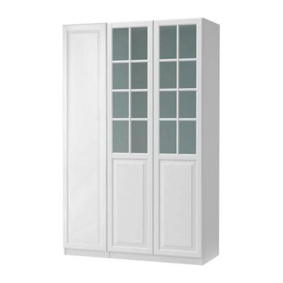 Garderobekast met 3 deuren - Birkeland wit, wit, 150x37x236 (s09848555) - reviews, prijsvergelijking