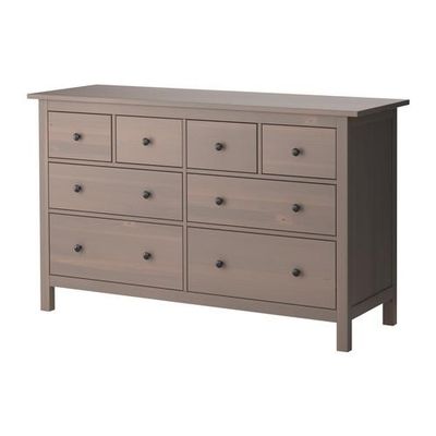 Hemnes Chest Of Drawers 8 Taupe 90192047 Reviews Price