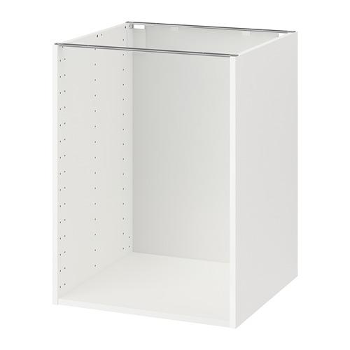 werkzaamheid Afdaling toevoegen aan METOD floor cabinet frame white 60x80 cm (502.056.26) - reviews, price,  where to buy