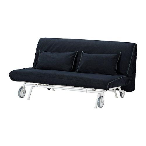 IKEA / MURBO Sofa-bed 2-bed Vansta dark blue, Vansta dark blue (198.744.69) - reviews, price, where to buy