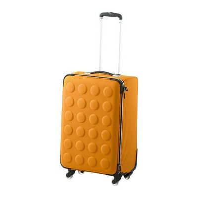 Dierentuin s nachts Het koud krijgen stof in de ogen gooien UPTEKKA suitcase on wheels, folding - yellow-orange (50241144) - reviews,  price comparisons