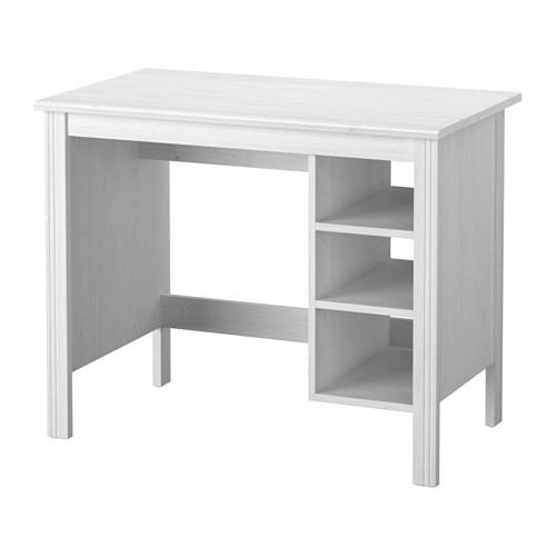 BRUSALI scrivania, bianco, 90x52 cm - IKEA Svizzera