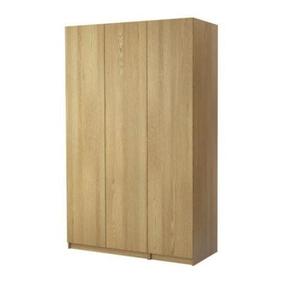 Pax Wardrobe With 3 Doors Pax Nexus Oak Veneer Oak 150x60x236