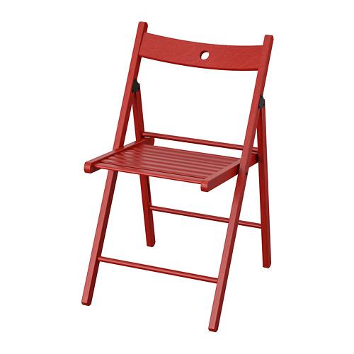 activering geboren Ladder TERJE rode klapstoel (402.256.77) - reviews, prijs, waar te kopen