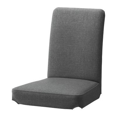 het ergste . holte HENRIKSDAL chair slipcover - Svanbi gray (10187672) - reviews, price  comparisons