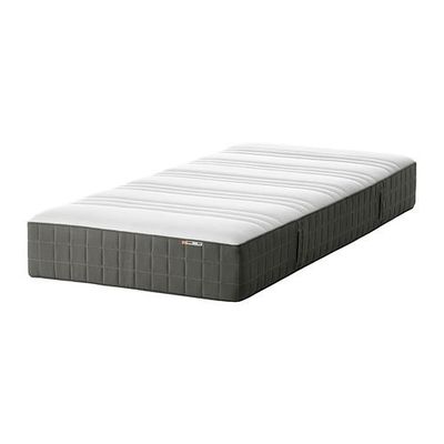 Stapel cabine scannen HOVOG mattress with springs pocket type - 120x200 see, hard / dark gray  (70257558) - reviews, price comparison