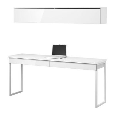 Besta Burs Desk Combination Gloss White S49885032 Reviews
