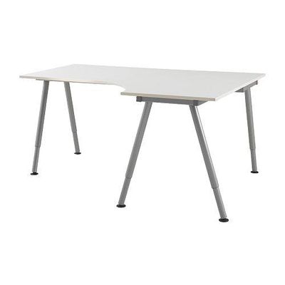 kassa Schaduw Oneindigheid Letter GALANT Corner desk right - white, A-shaped leg (s69850885) -  reviews, price comparison