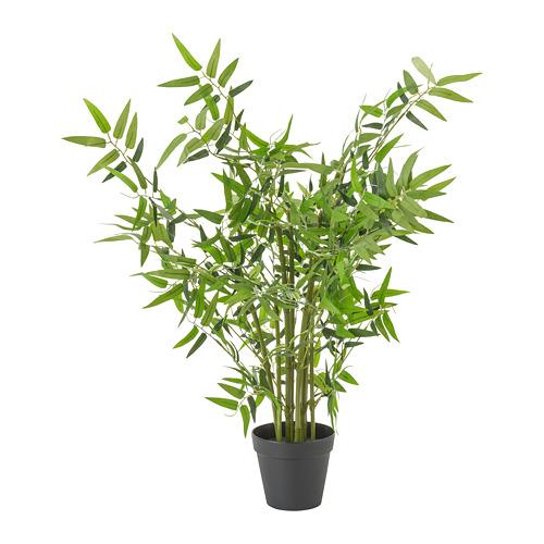 kunstplante en pot bambus 63 cm (002.514.75) - anmeldelser, pris, hvor kan købe