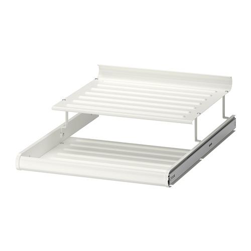 Perioperatieve periode Betekenisvol Voorlopige KOMPLEMENT extendable shelf for shoes white 42.9x56.4x16.5 cm (802.574.64)  - reviews, price, where to buy