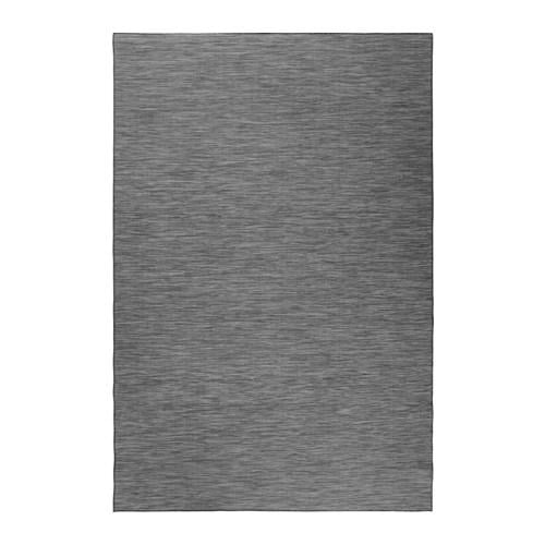 Hodde Tapis Non Pelucheux D Maison Gris Rue Noir