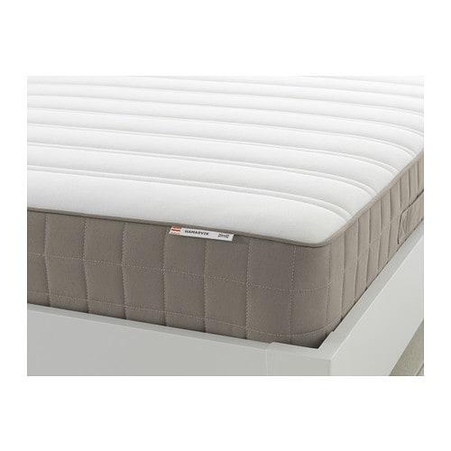 HAMARVIK Spring mattress - 90x200 medium hardness / beige (303.693.41) reviews, price, to buy