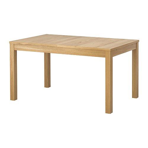 kaping Opnieuw schieten Verspilling BJURSTA Sliding table - oak veneer (801.162.66) - reviews, price, where to  buy