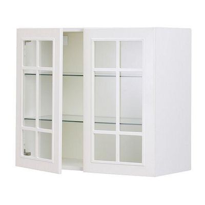 Overtreffen vrouw Roos FAKTUM Bovenkast met glazen deuren met 2 - Stat off-white, 60x92 cm  (s49806134) - reviews, prijsvergelijkingen