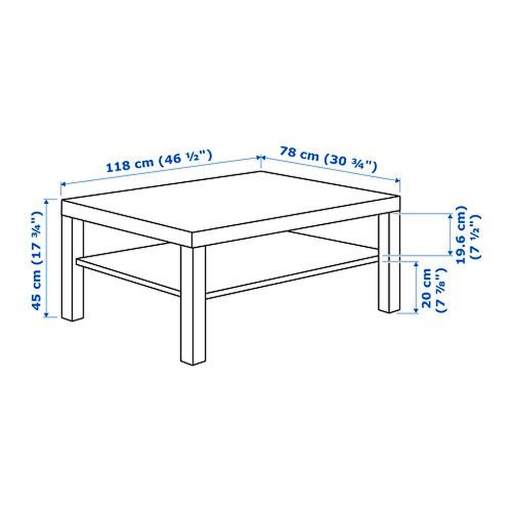 instinct legering Specimen LACK salontafel zwartbruin 118x78x45 cm (001.042.91) - beoordelingen,  prijs, waar te kopen