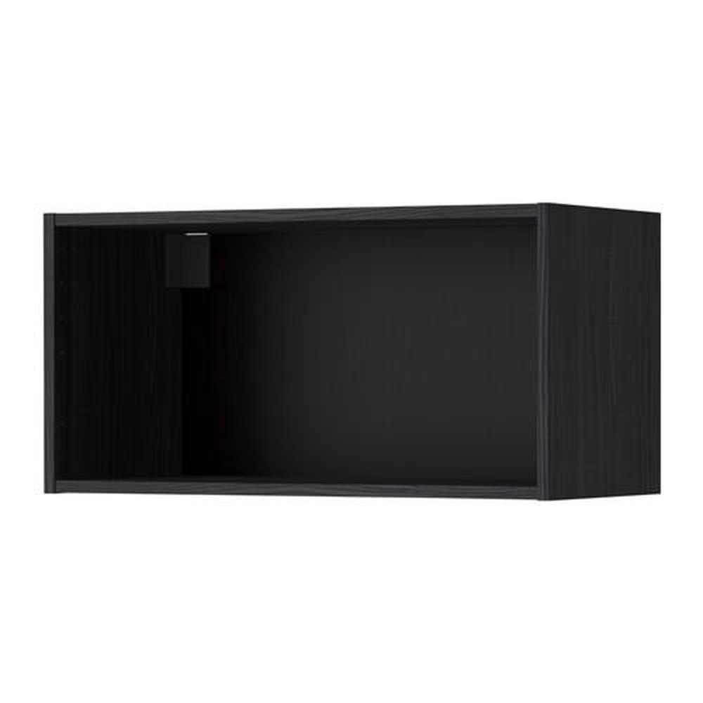 pauze Maak een naam eindpunt METOD wood cabinet frame black 80x40 cm (002.055.44) - reviews, price,  where to buy
