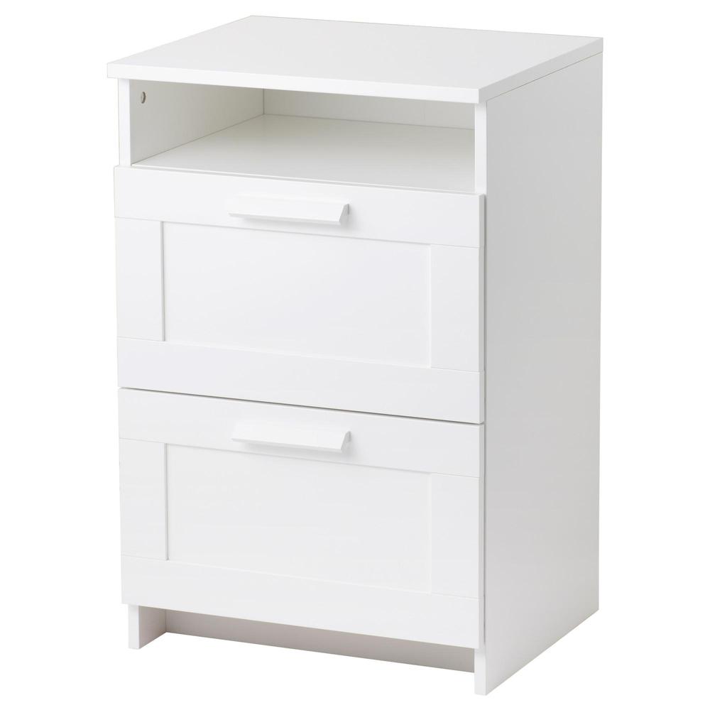 BRIÑNES Chest of drawers with 2 drawers (402.906.63) - reviews, price, to buy