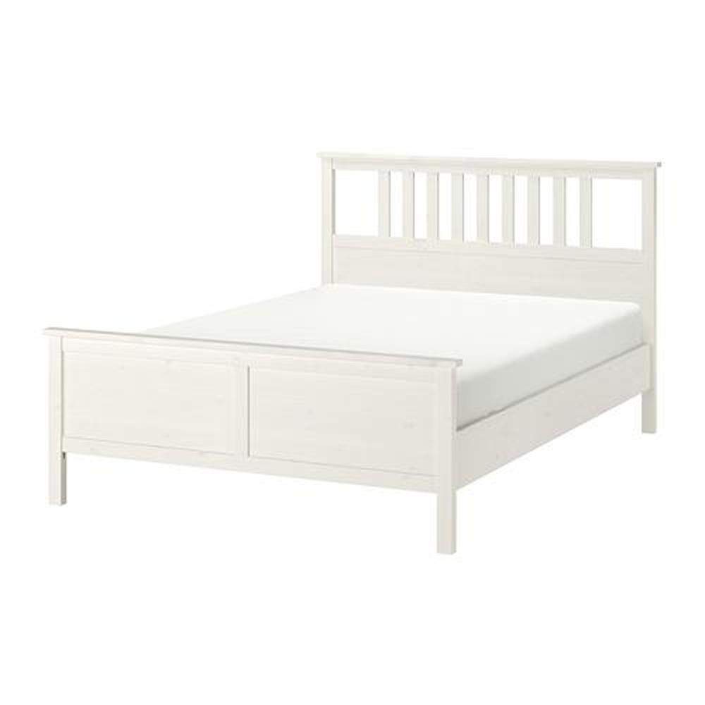 Assimilatie Winderig bord HEMNES bed frame white stain / Lura 160x200 cm (490.022.72) - reviews,  price, where to buy
