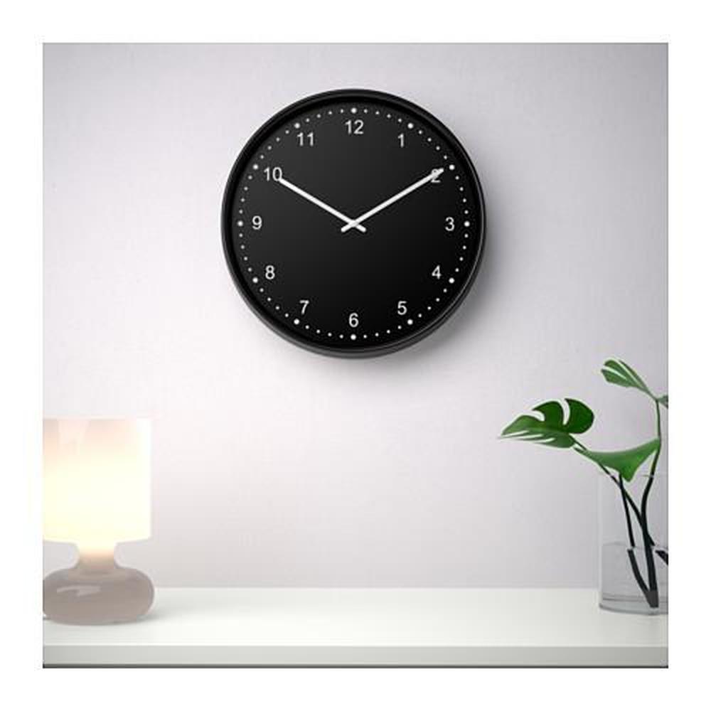 BONDIS wall clock black (701.524.67) - reviews, price, where to buy