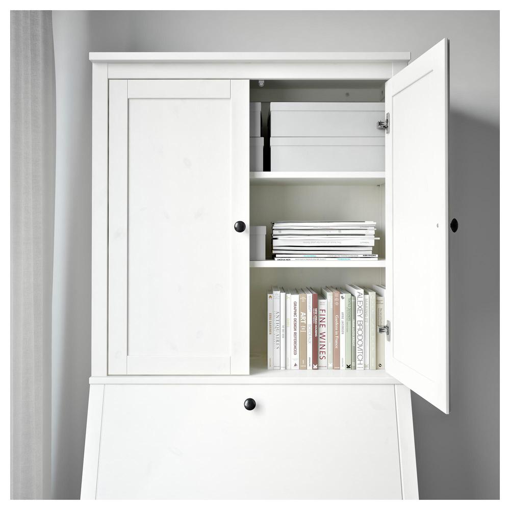 vacht plotseling deze HEMNES Additional module d / office - white stain (802.457.01) - reviews,  price, where to buy