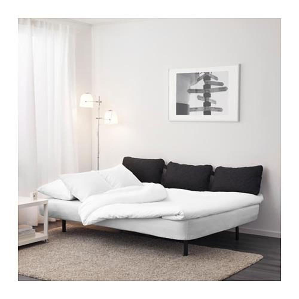 NYHAMN 3-seat sofa-bed cm (892.916.61) - reviews, price, where to buy