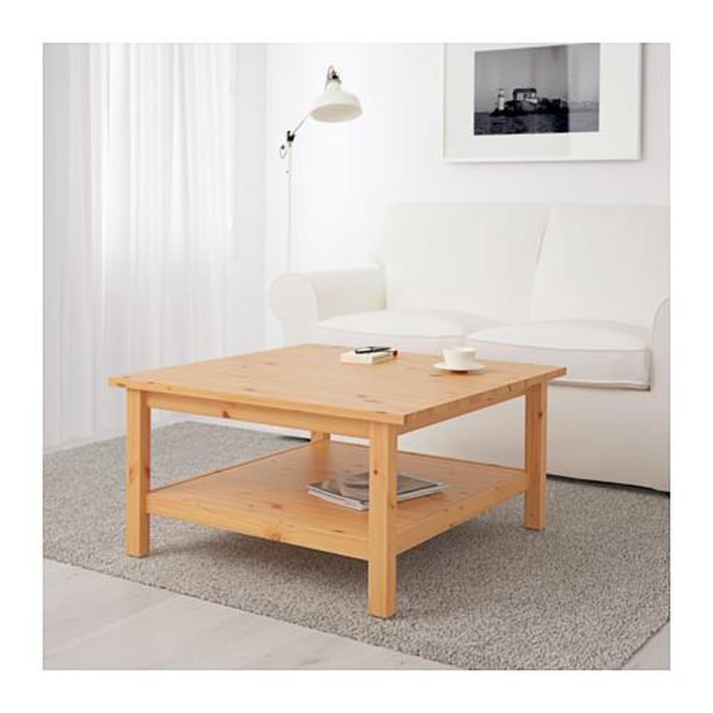 HEMNES sohvapöytä vaaleanruskea 90x90 cm () - arvostelut, hinta,  minne ostaa