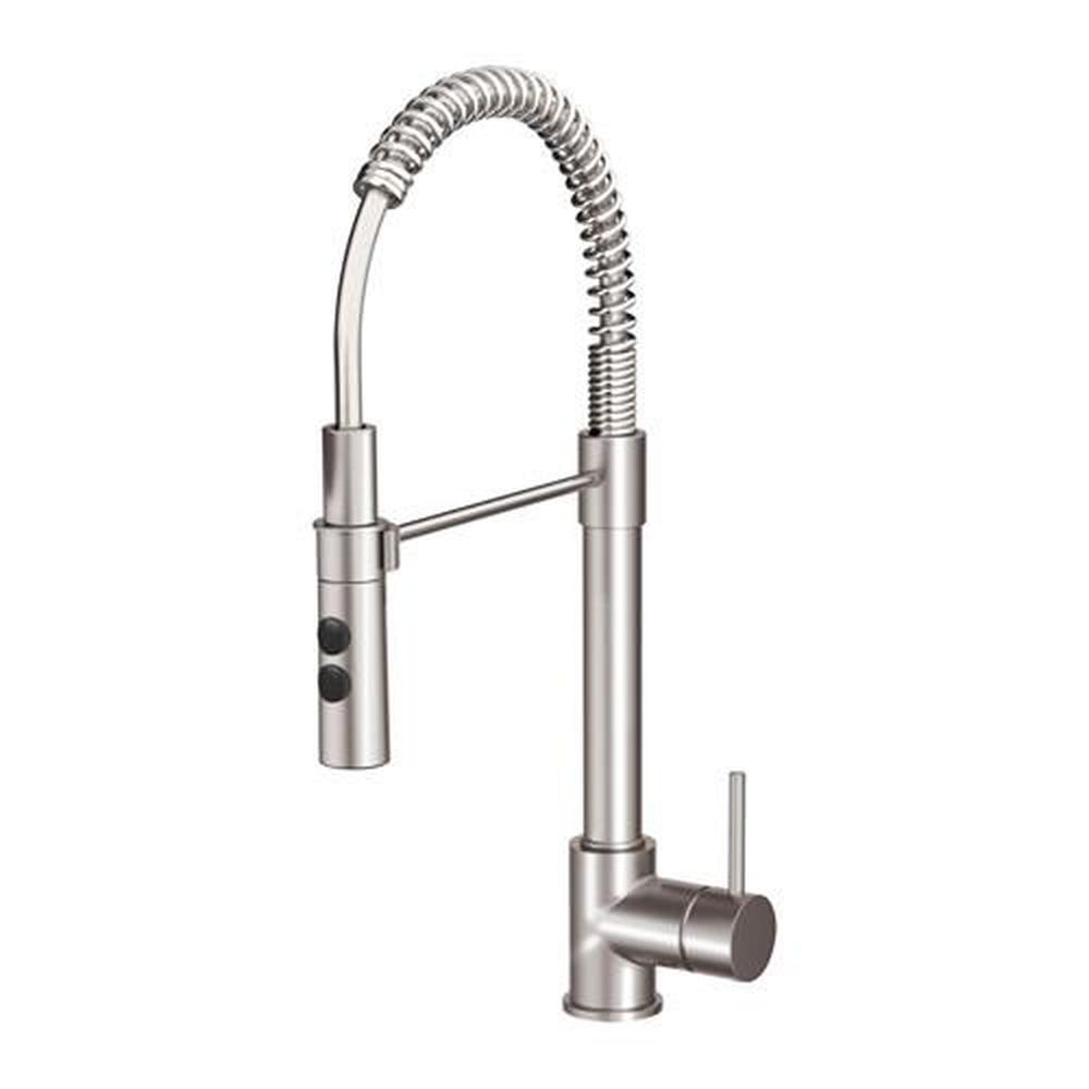 scheuren Levendig gevoeligheid VIMMERN kitchen faucet with shower color stainless steel (903.052.90) -  reviews, price, where to buy