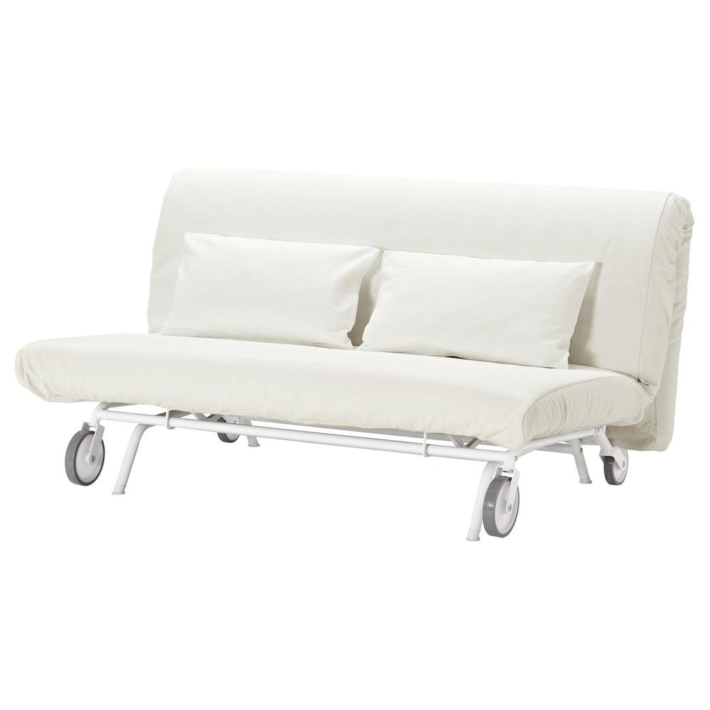Banyan toediening Geboorte geven IKEA / PS LEVOS 2-seat sofa-bed - Gresbu white (392.825.17) - reviews,  price, where to buy