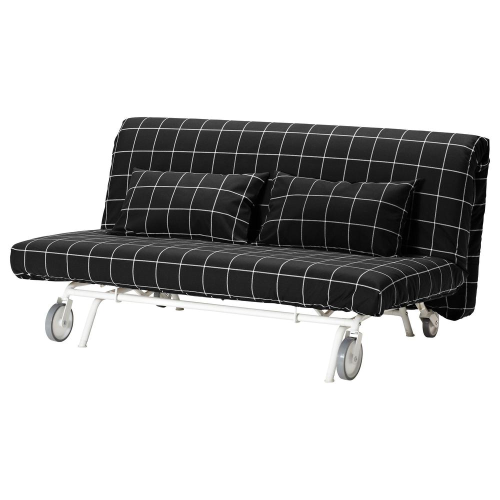 Vijftig Baan Mogelijk IKEA / PS KHOVET Sofa-bed 2-local - Rute black, Rute black (998.744.89) -  reviews, price, where to buy